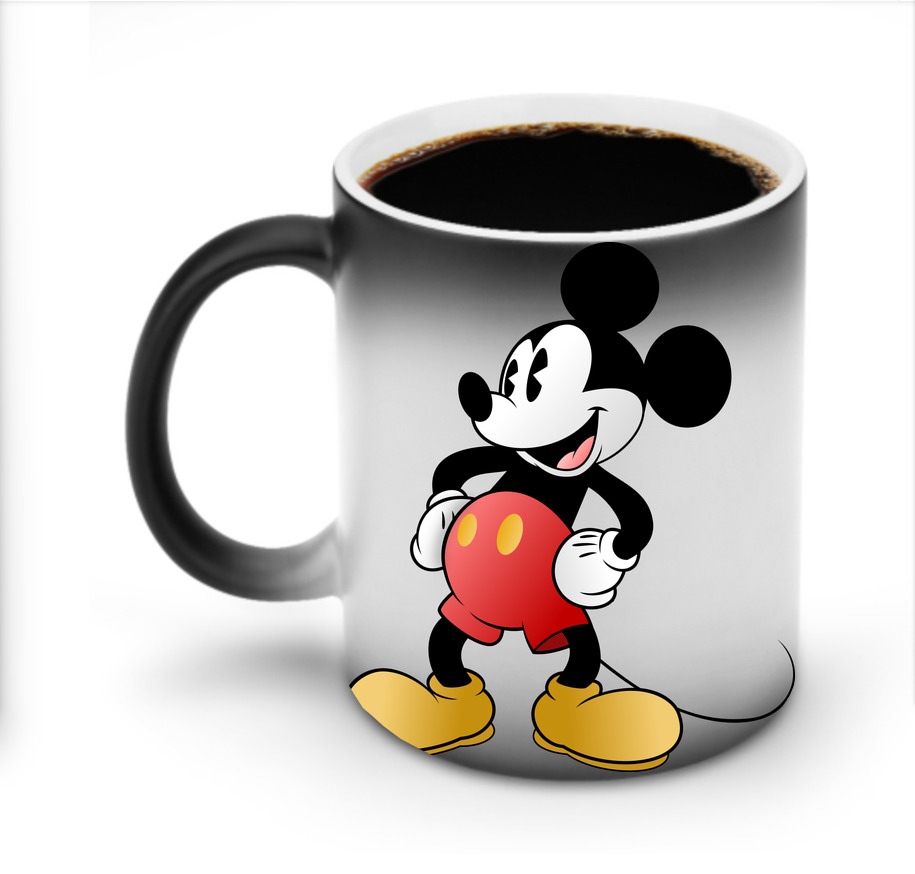 （画像用） ミッキーマウス Mickey Mouse 温度変色マグカップ