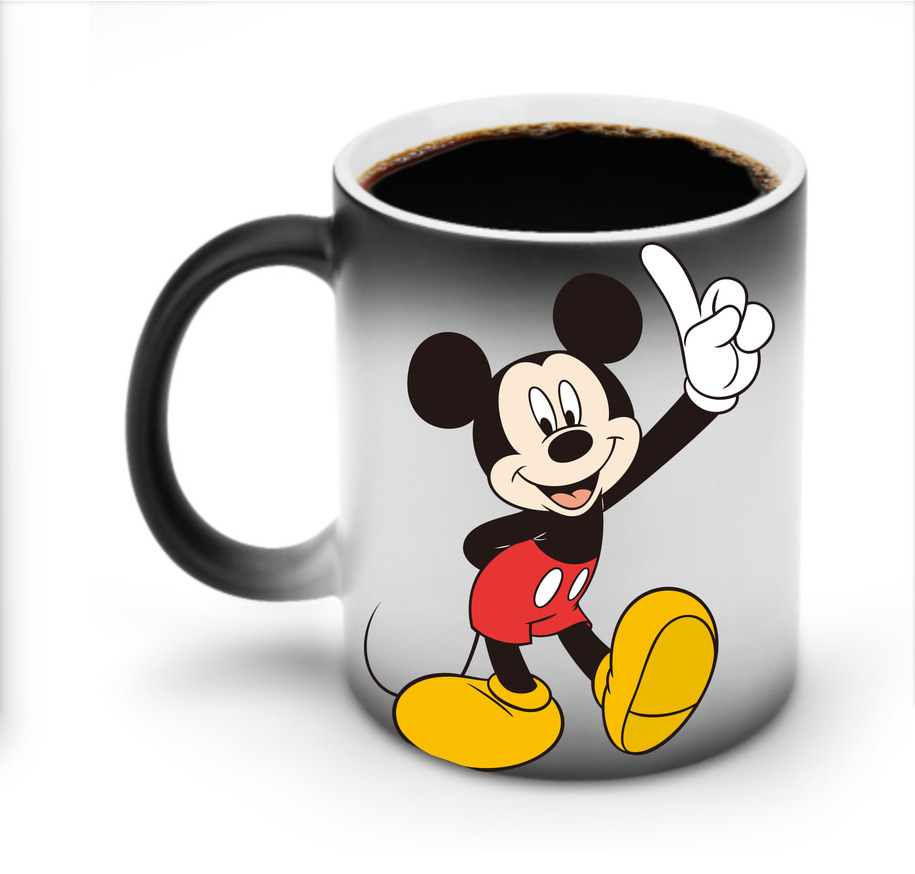 ミッキーマウス Mickey Mouse 温度変色マグカップ