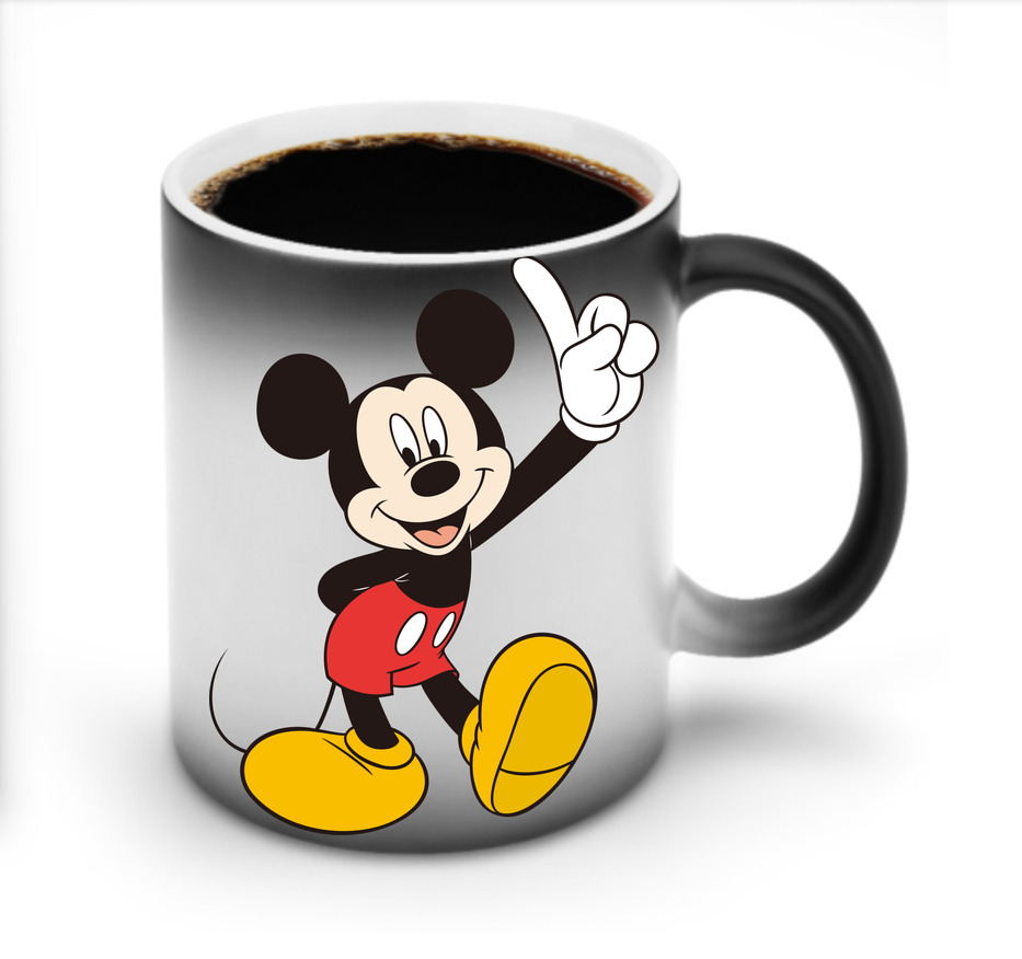 ミッキーマウス Mickey Mouse 温度変色マグカップ