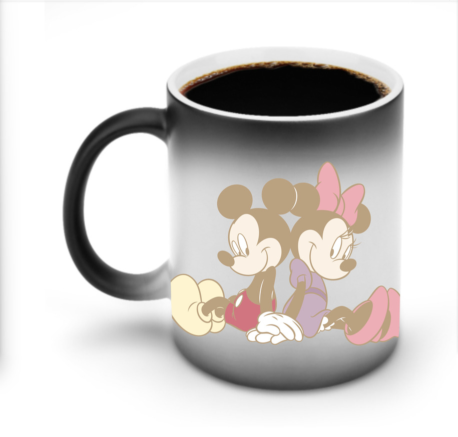 （画像用） ミッキーマウス Mickey Mouse 温度変色マグカップ