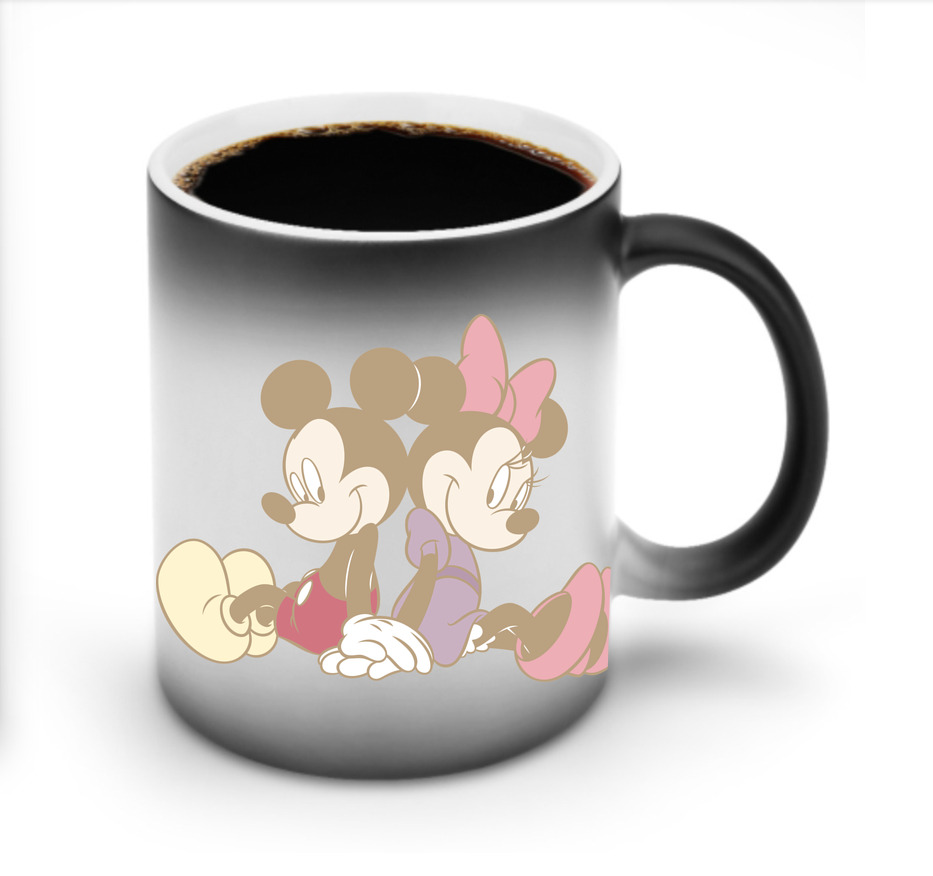 ミッキーマウス Mickey Mouse 温度変色マグカップ