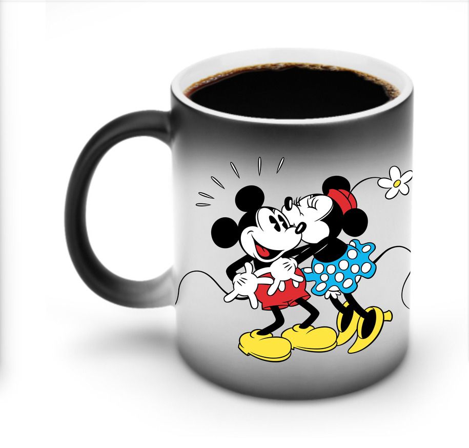 ミッキーマウス Mickey Mouse 温度変色マグカップ