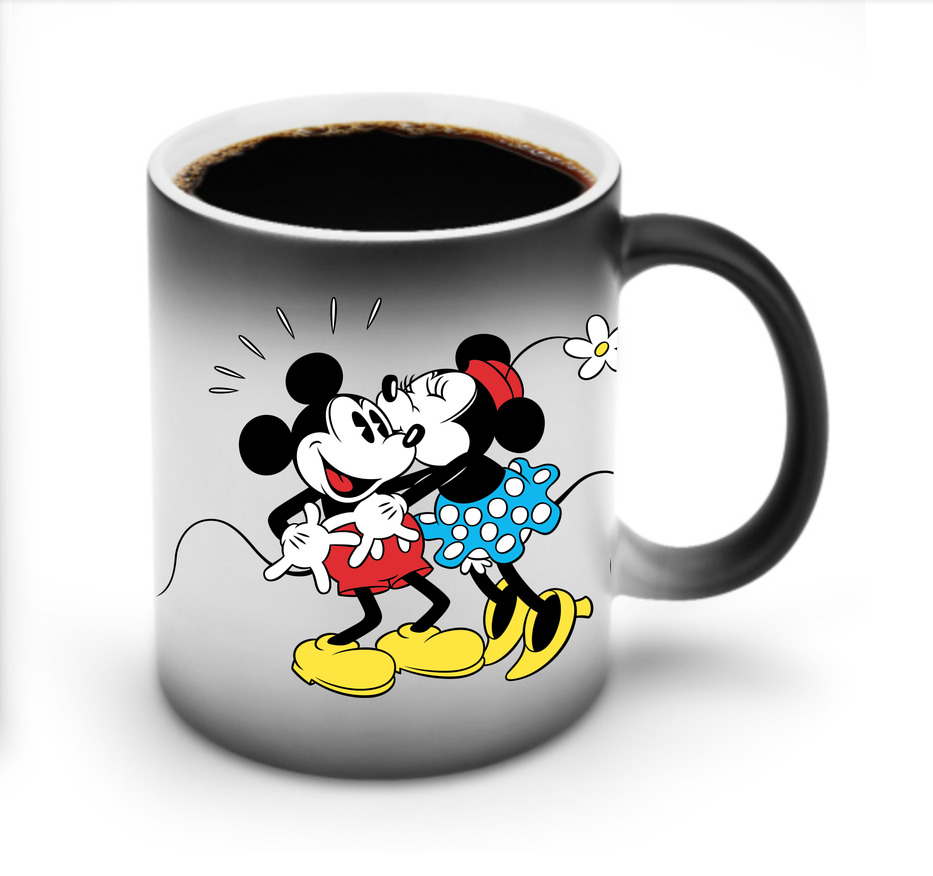 ミッキーマウス Mickey Mouse 温度変色マグカップ