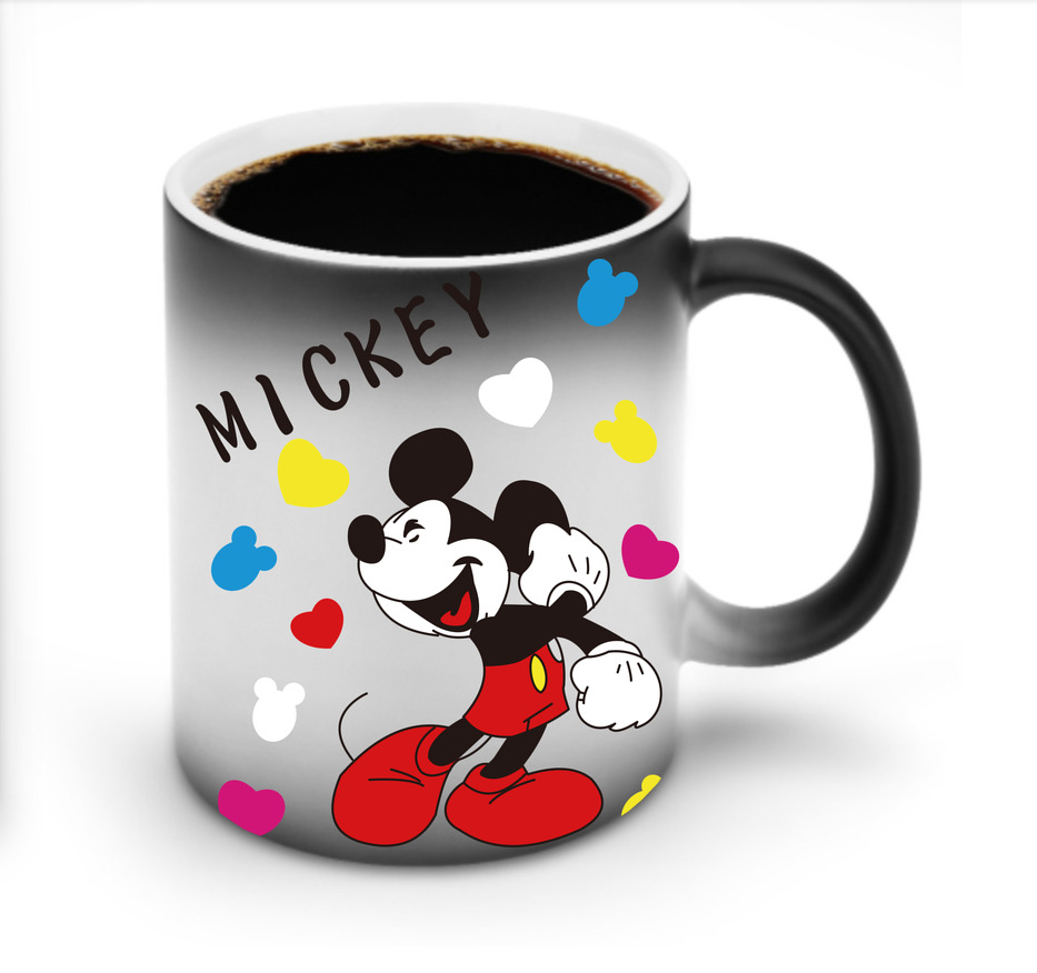 ミッキーマウス Mickey Mouse 温度変色マグカップ