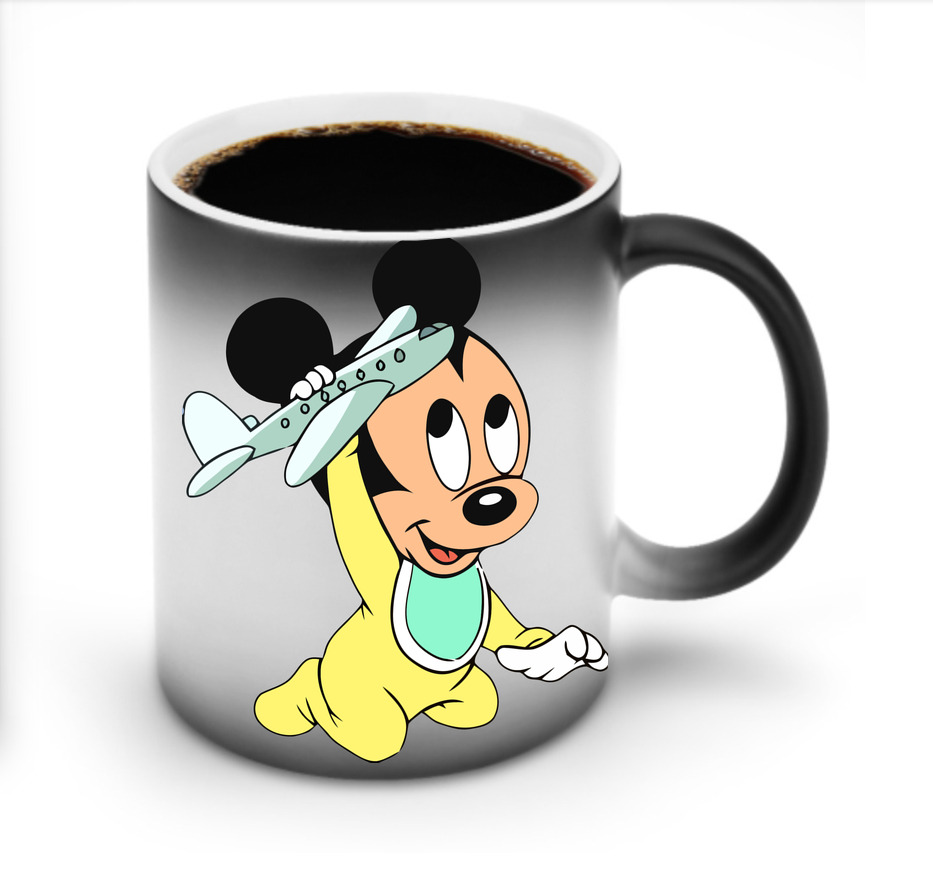 ミッキーマウス Mickey Mouse 温度変色マグカップ