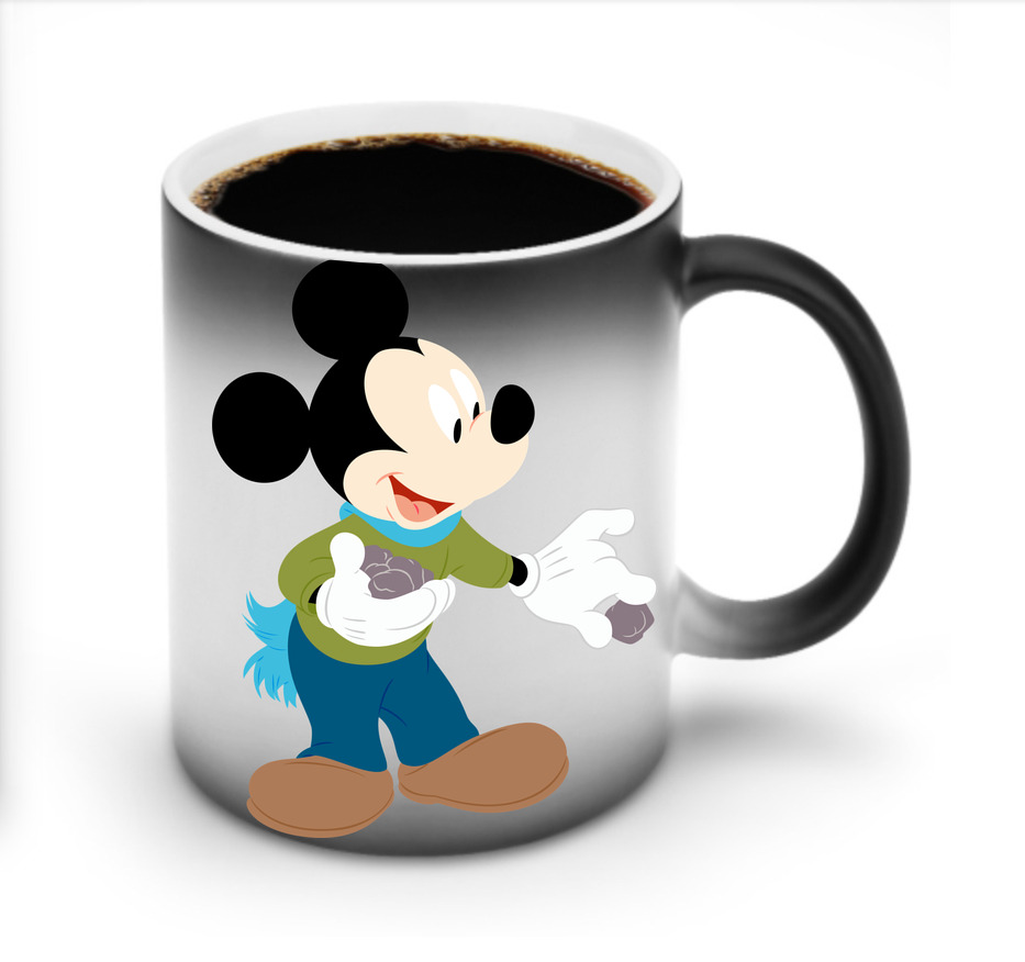ミッキーマウス Mickey Mouse 温度変色マグカップ
