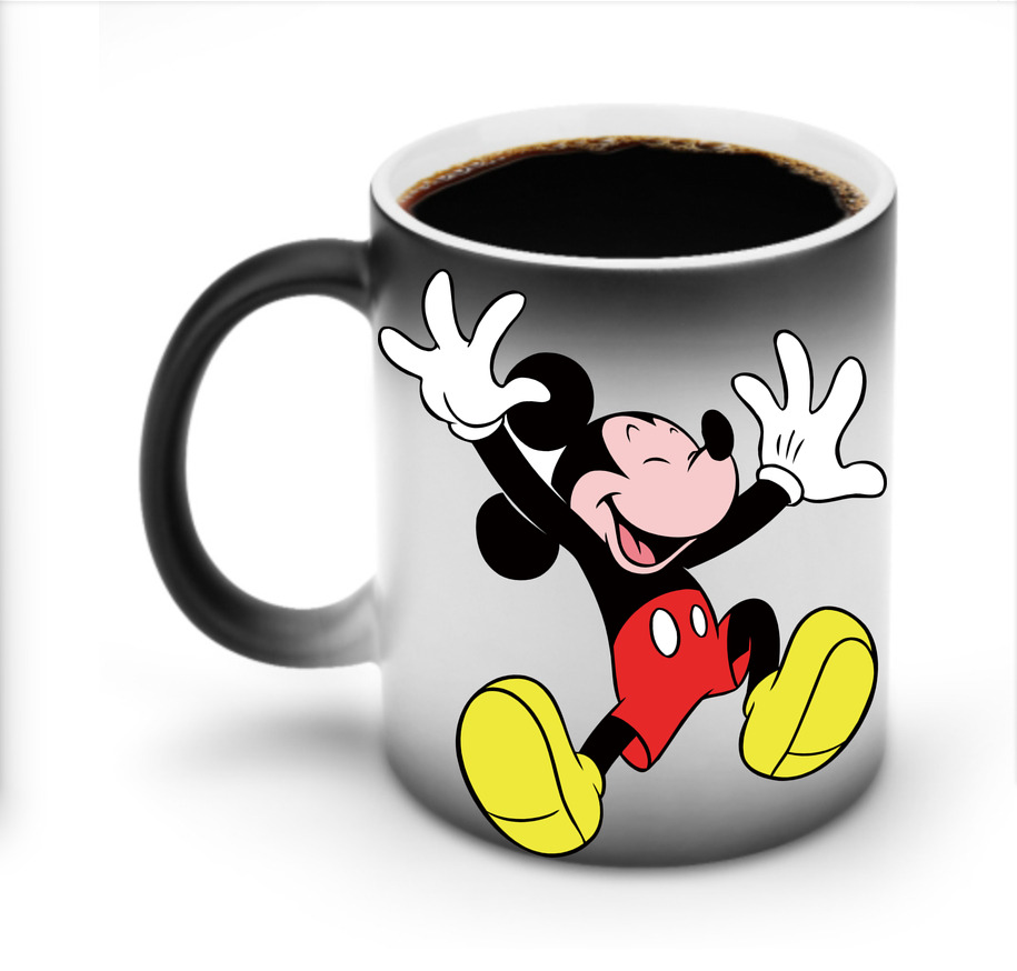 ミッキーマウス Mickey Mouse 温度変色マグカップ