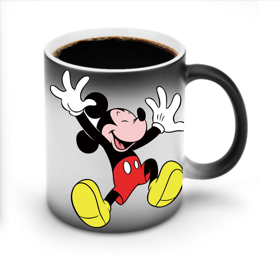 ミッキーマウス Mickey Mouse 温度変色マグカップ