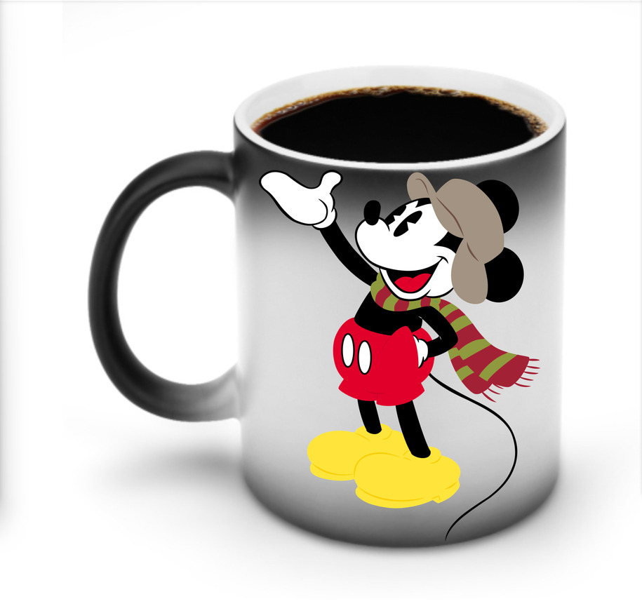 ミッキーマウス Mickey Mouse 温度変色マグカップ