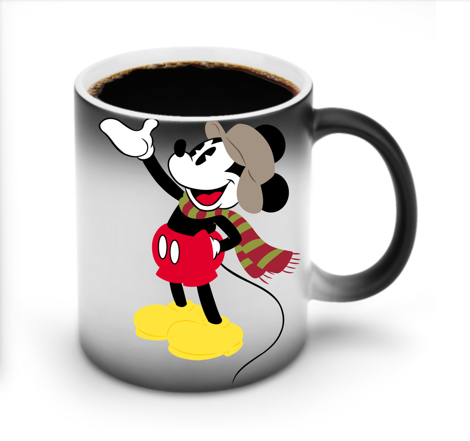 ミッキーマウス Mickey Mouse 温度変色マグカップ
