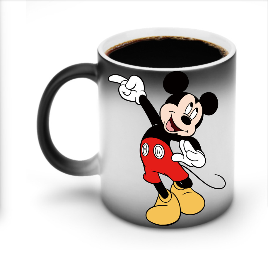 ミッキーマウス Mickey Mouse 温度変色マグカップ
