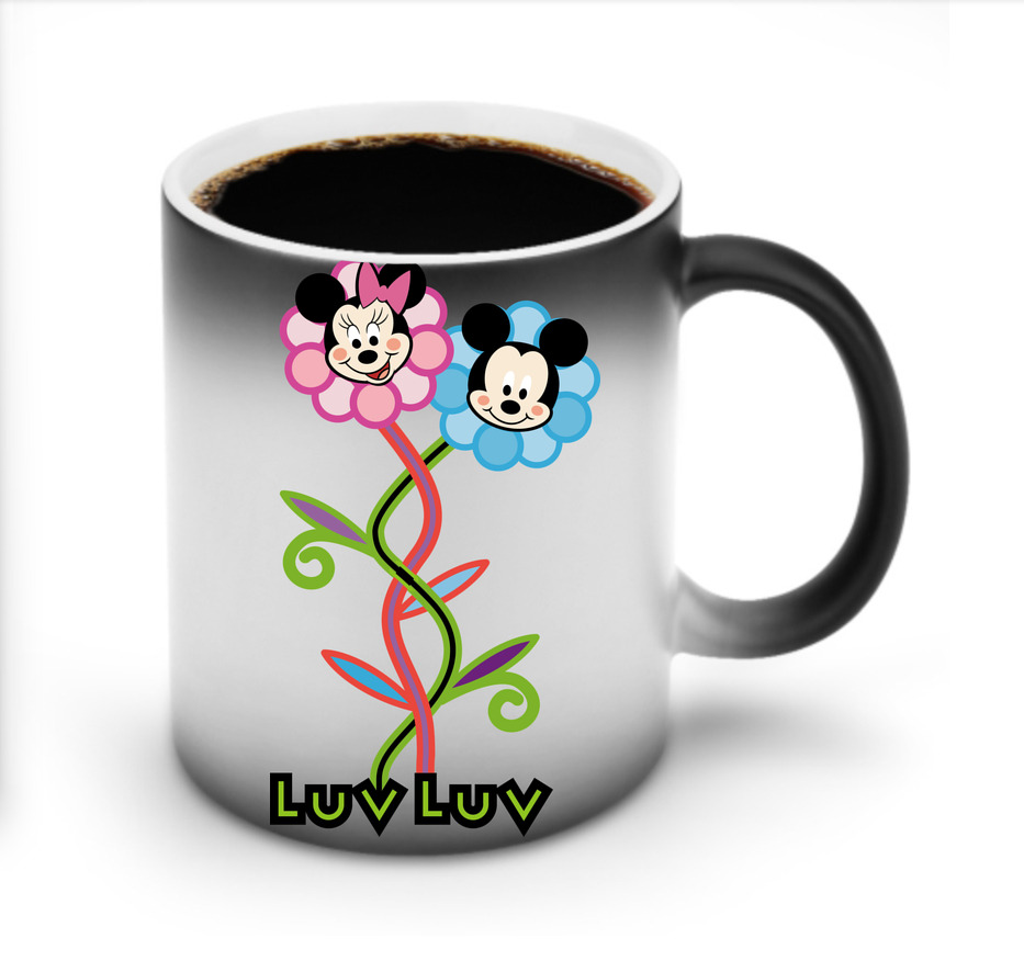 ミッキーマウス Mickey Mouse 温度変色マグカップ