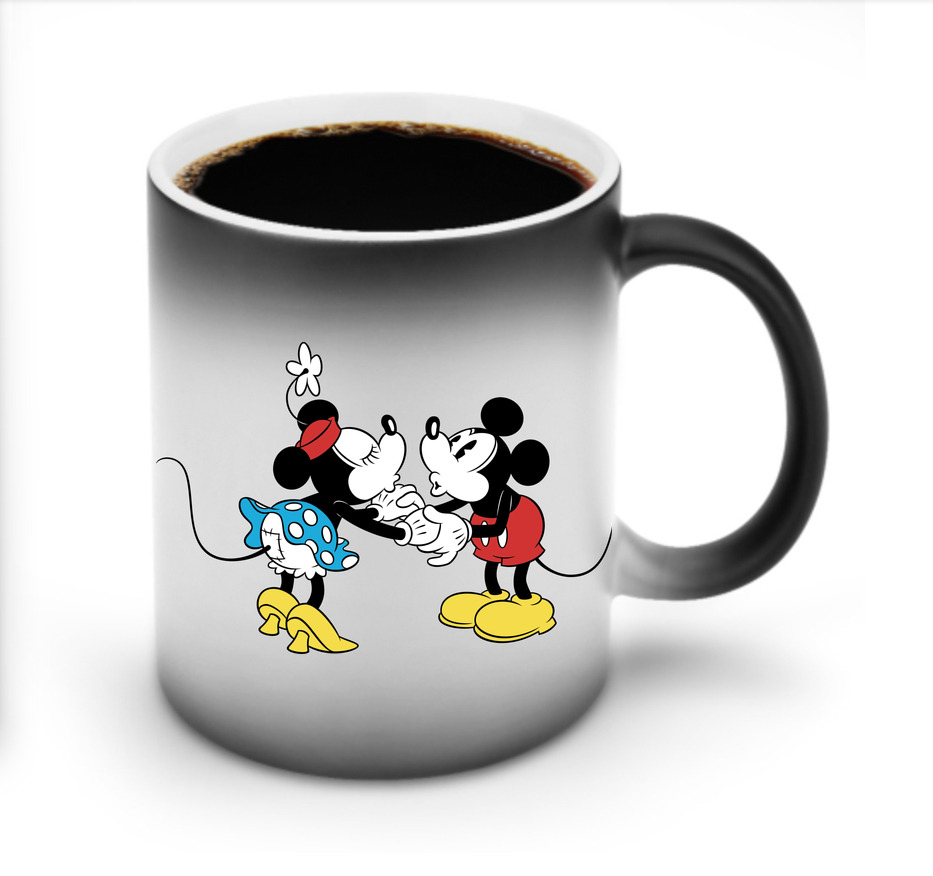 ミッキーマウス Mickey Mouse 温度変色マグカップ