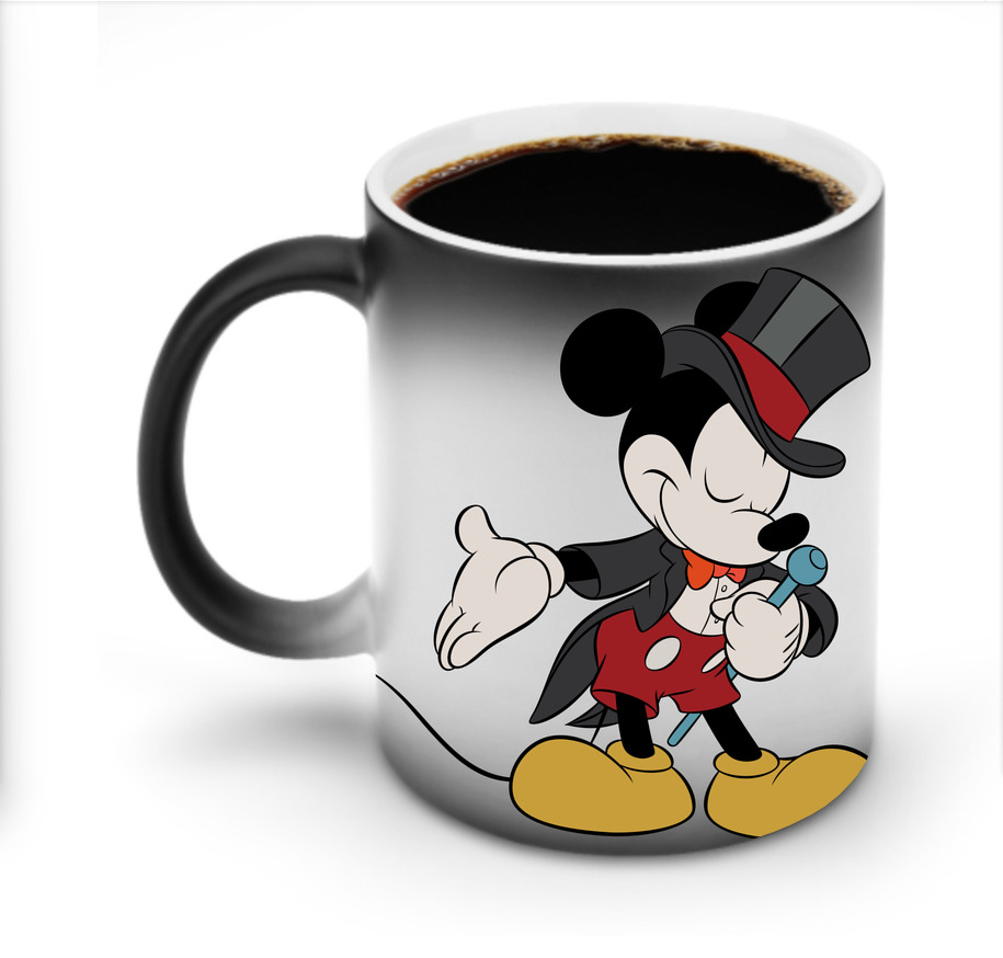 ミッキーマウス Mickey Mouse 温度変色マグカップ