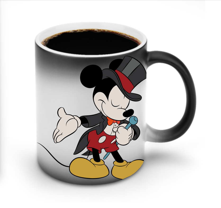 ミッキーマウス Mickey Mouse 温度変色マグカップ