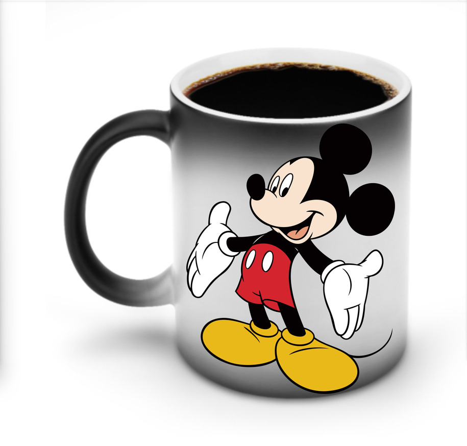 ミッキーマウス Mickey Mouse 温度変色マグカップ