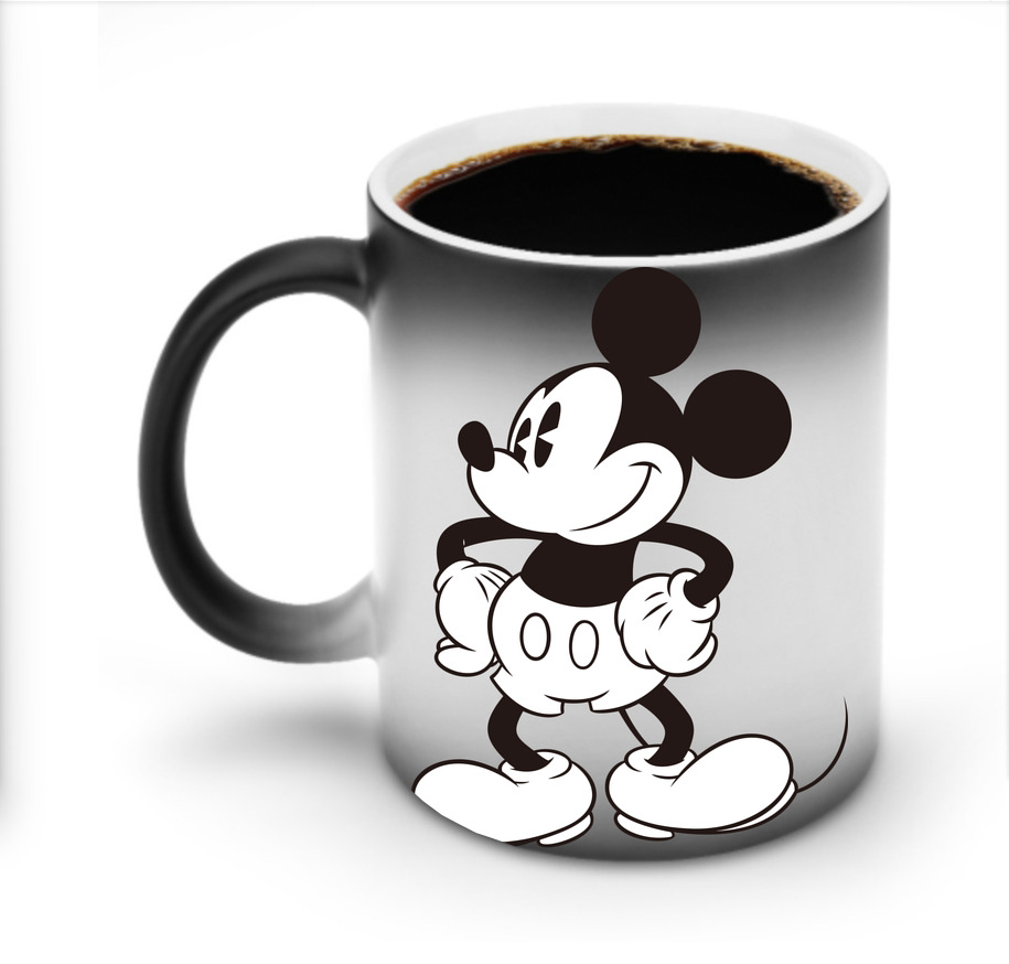 （画像用） ミッキーマウス Mickey Mouse 温度変色マグカップ