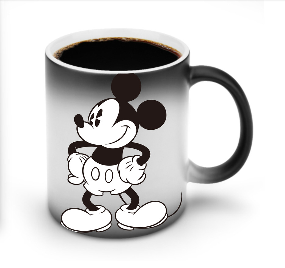 （画像用） ミッキーマウス Mickey Mouse 温度変色マグカップ