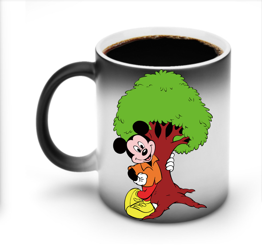 ミッキーマウス Mickey Mouse 温度変色マグカップ
