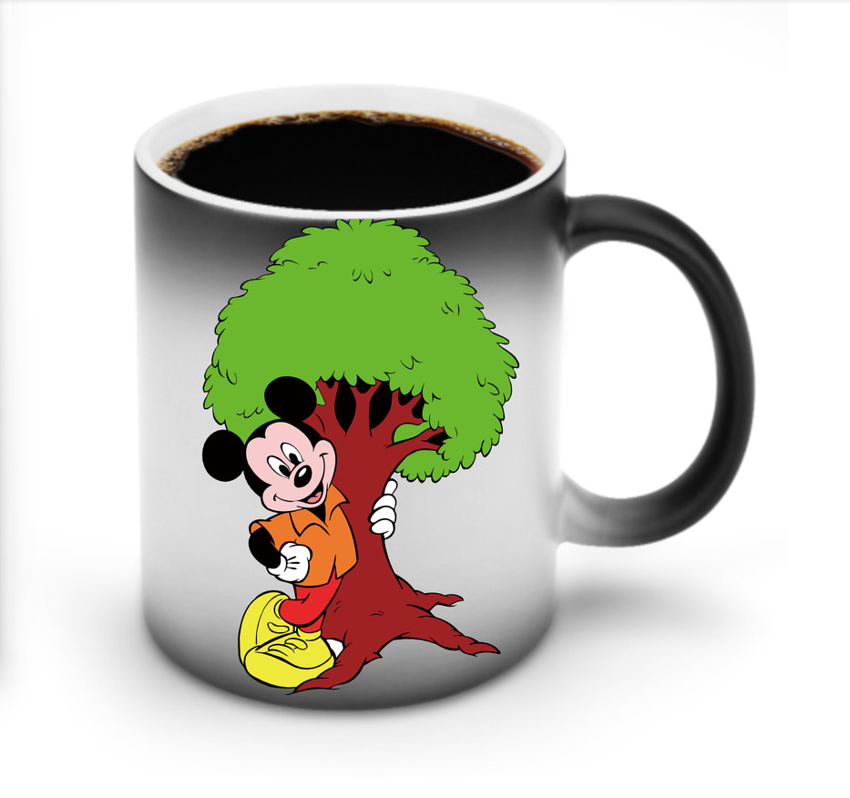 ミッキーマウス Mickey Mouse 温度変色マグカップ