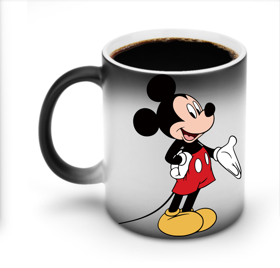 （画像用） ミッキーマウス Mickey Mouse 温度変色マグカップ
