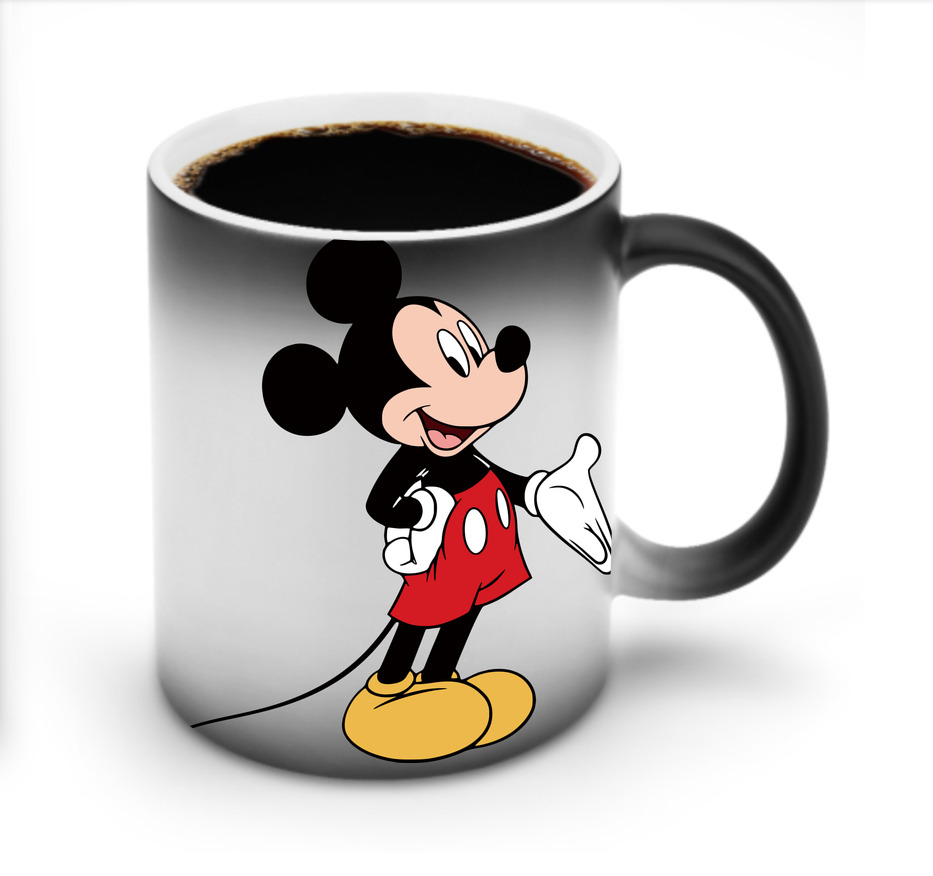 （画像用） ミッキーマウス Mickey Mouse 温度変色マグカップ