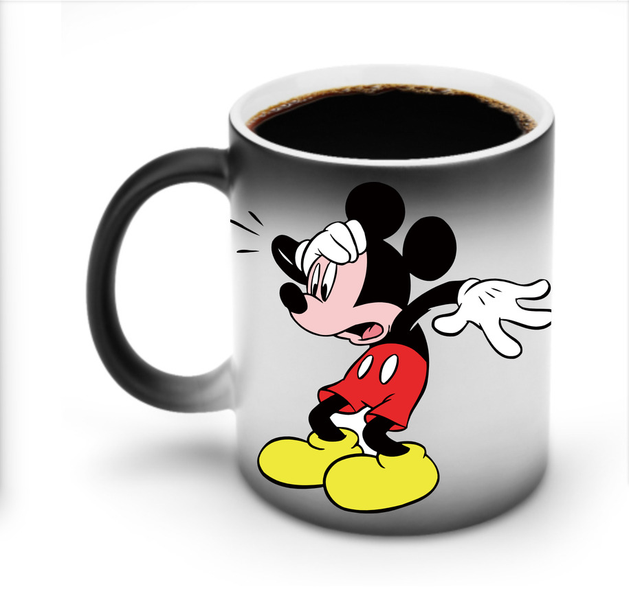 ミッキーマウス Mickey Mouse 温度変色マグカップ