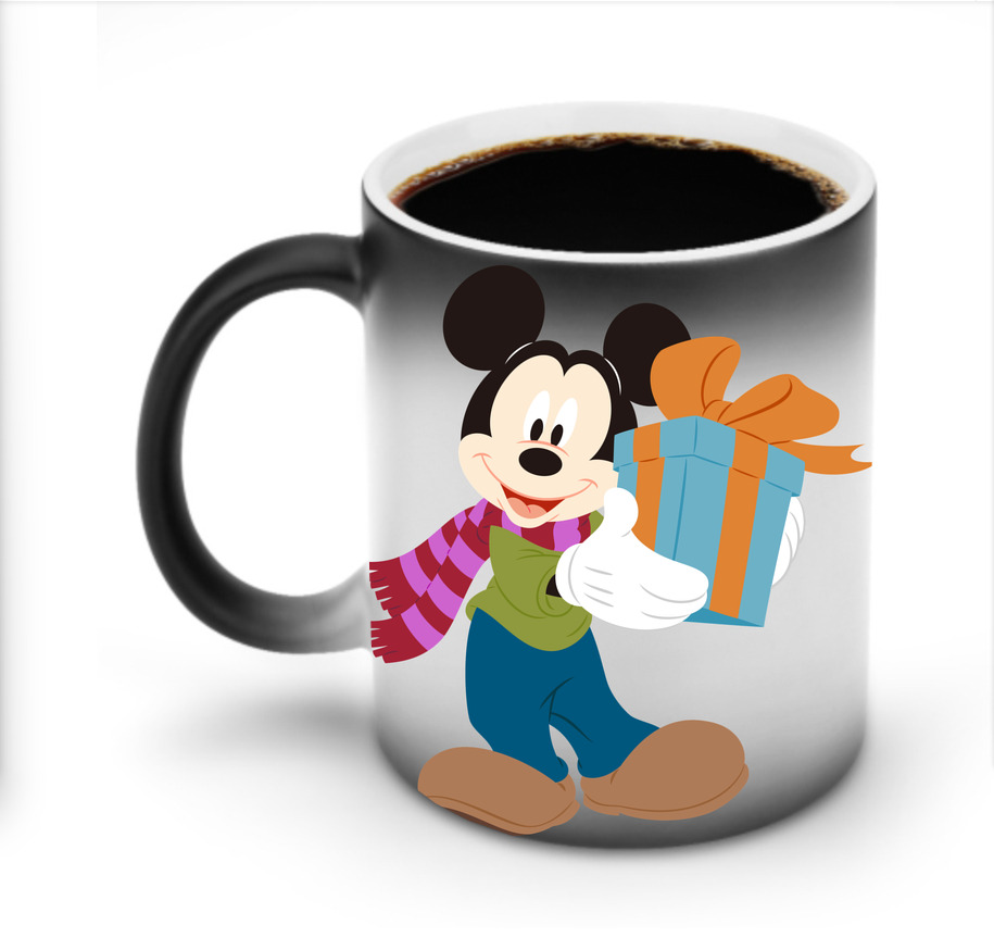ミッキーマウス Mickey Mouse 温度変色マグカップ