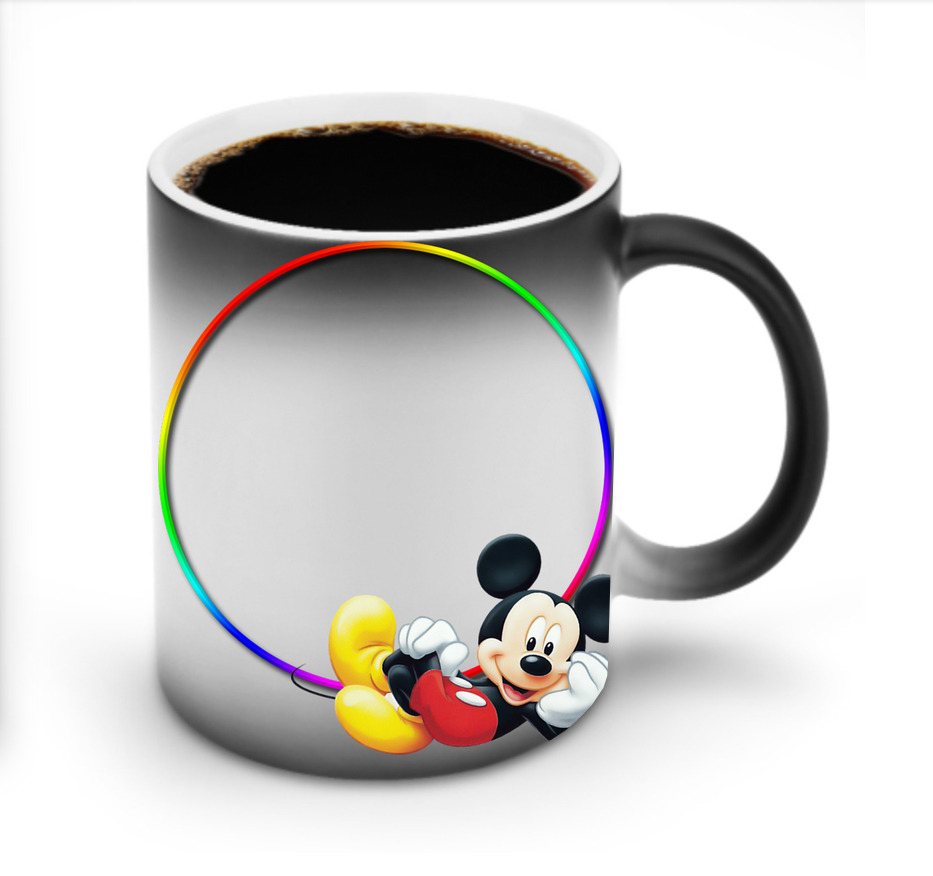 ミッキーマウス Mickey Mouse 温度変色マグカップ