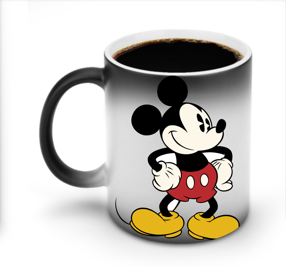 ミッキーマウス Mickey Mouse 温度変色マグカップ