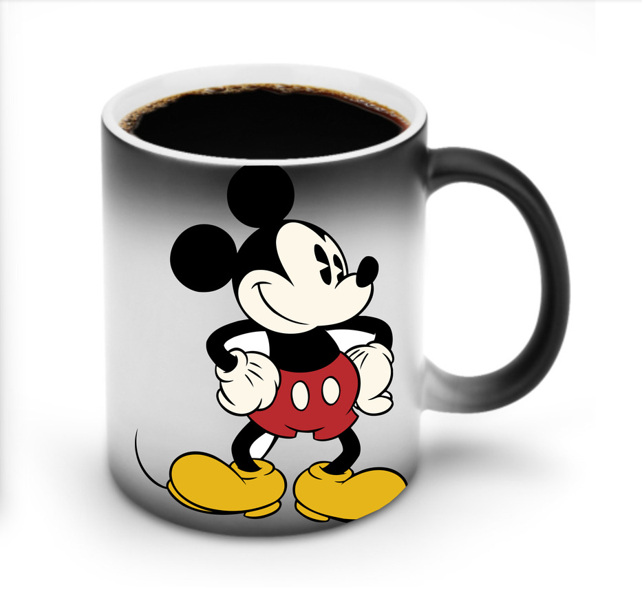 ミッキーマウス Mickey Mouse 温度変色マグカップ