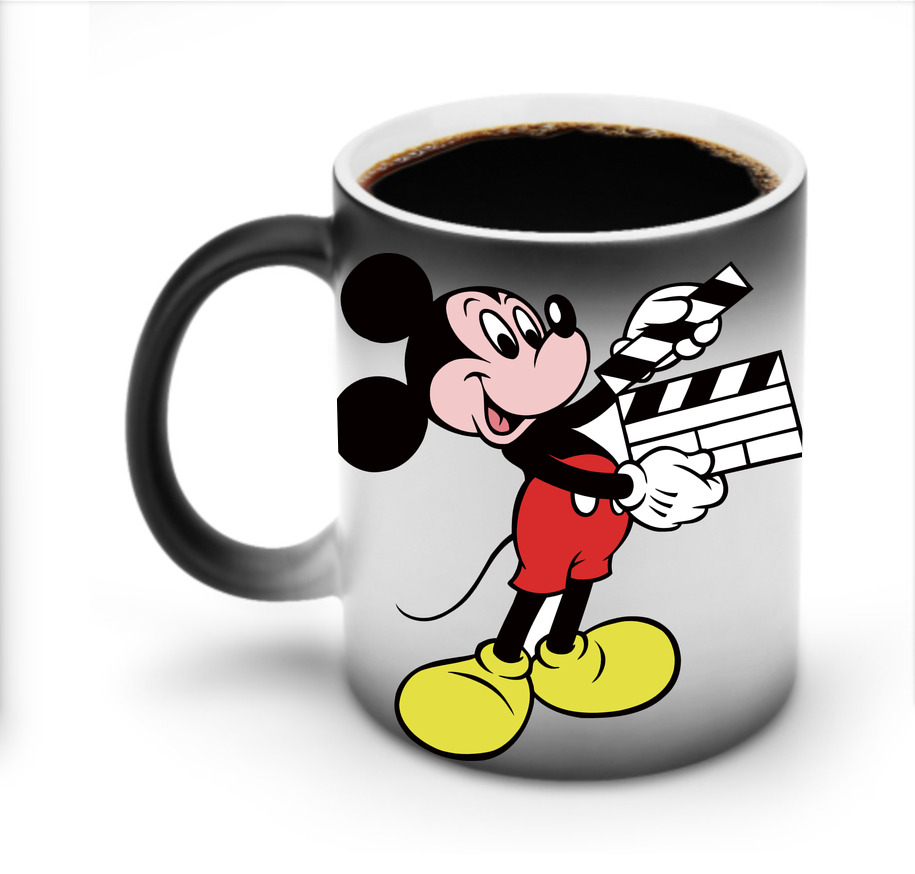ミッキーマウス Mickey Mouse 温度変色マグカップ
