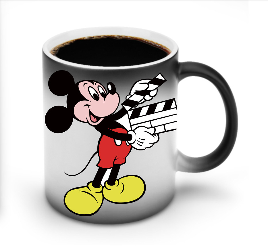 ミッキーマウス Mickey Mouse 温度変色マグカップ