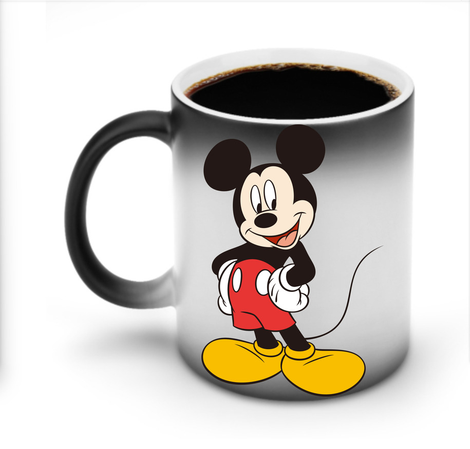 ミッキーマウス Mickey Mouse 温度変色マグカップ