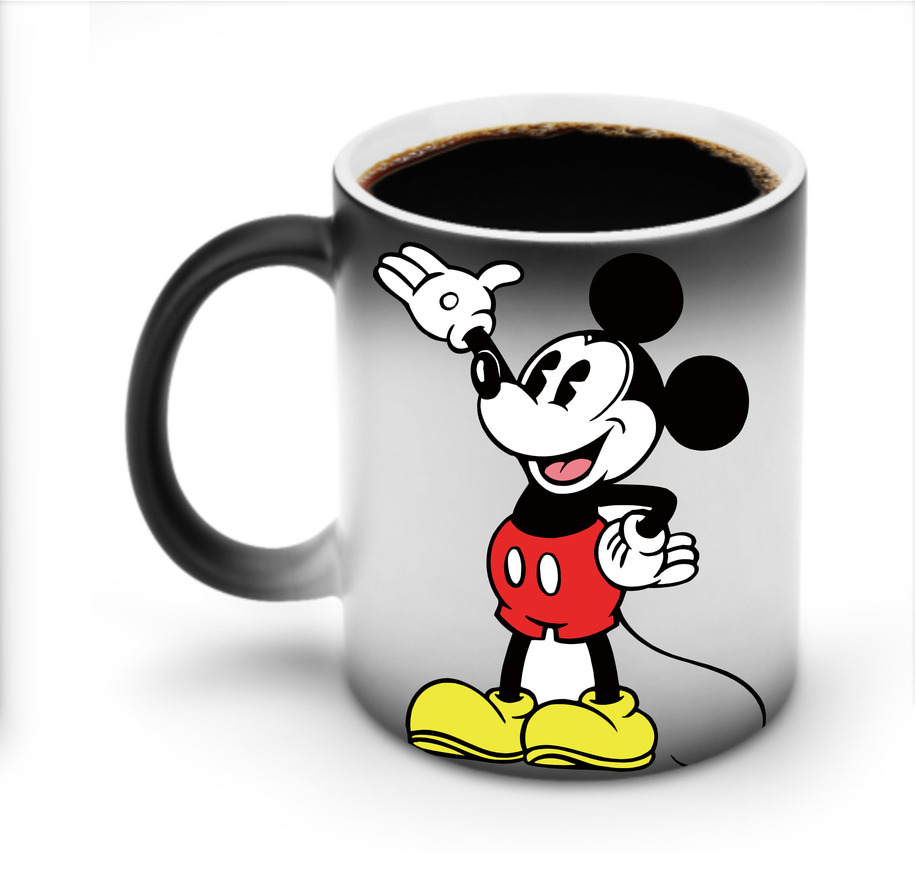 ミッキーマウス Mickey Mouse 温度変色マグカップ