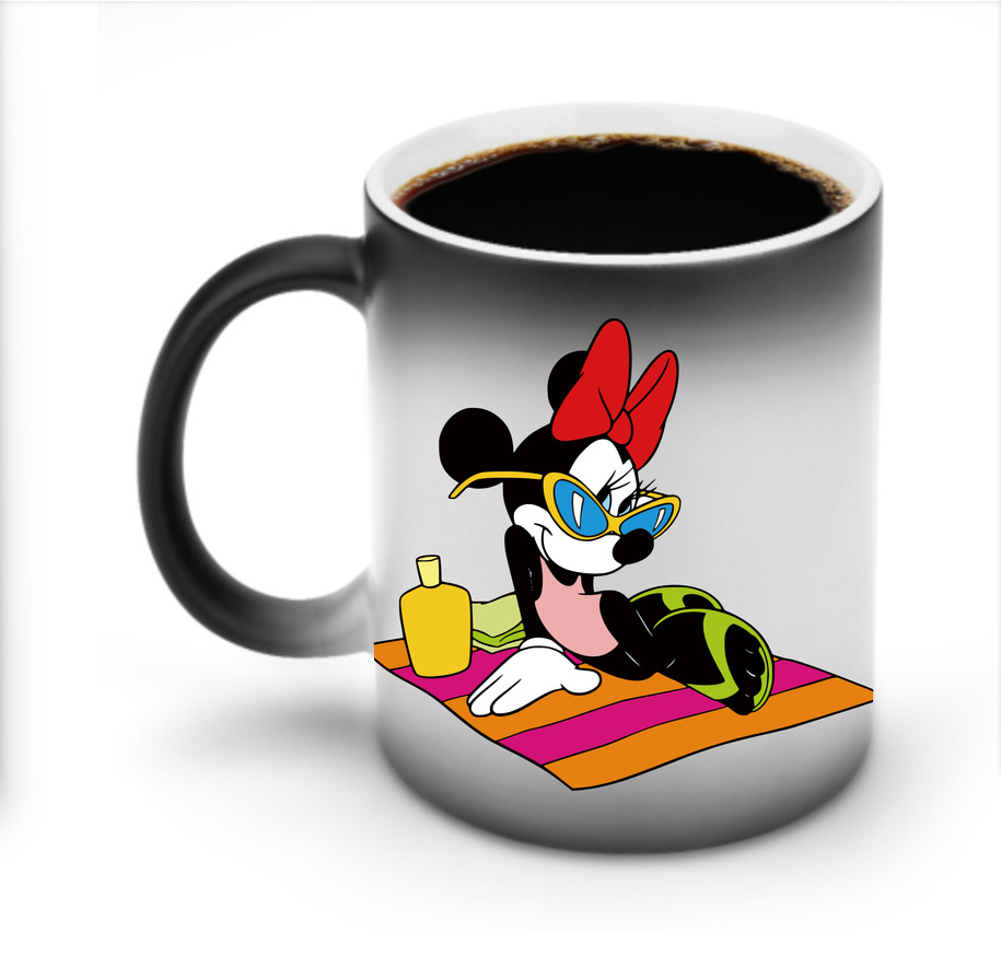 ミッキーマウス Mickey Mouse 温度変色マグカップ