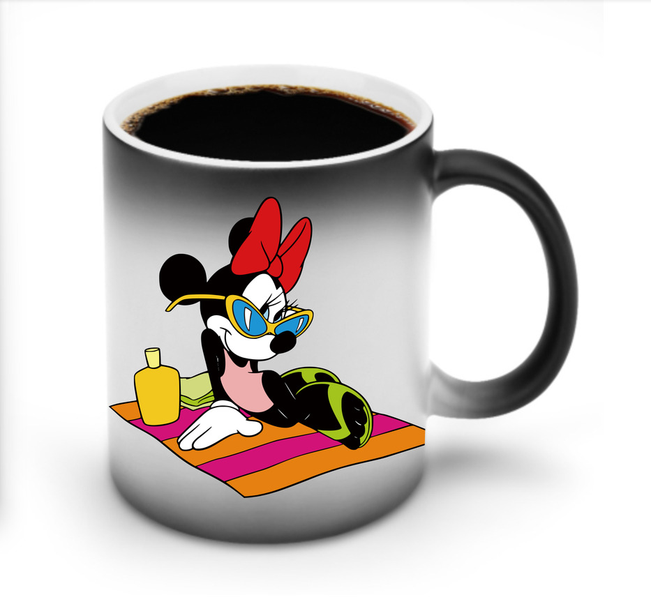 ミッキーマウス Mickey Mouse 温度変色マグカップ