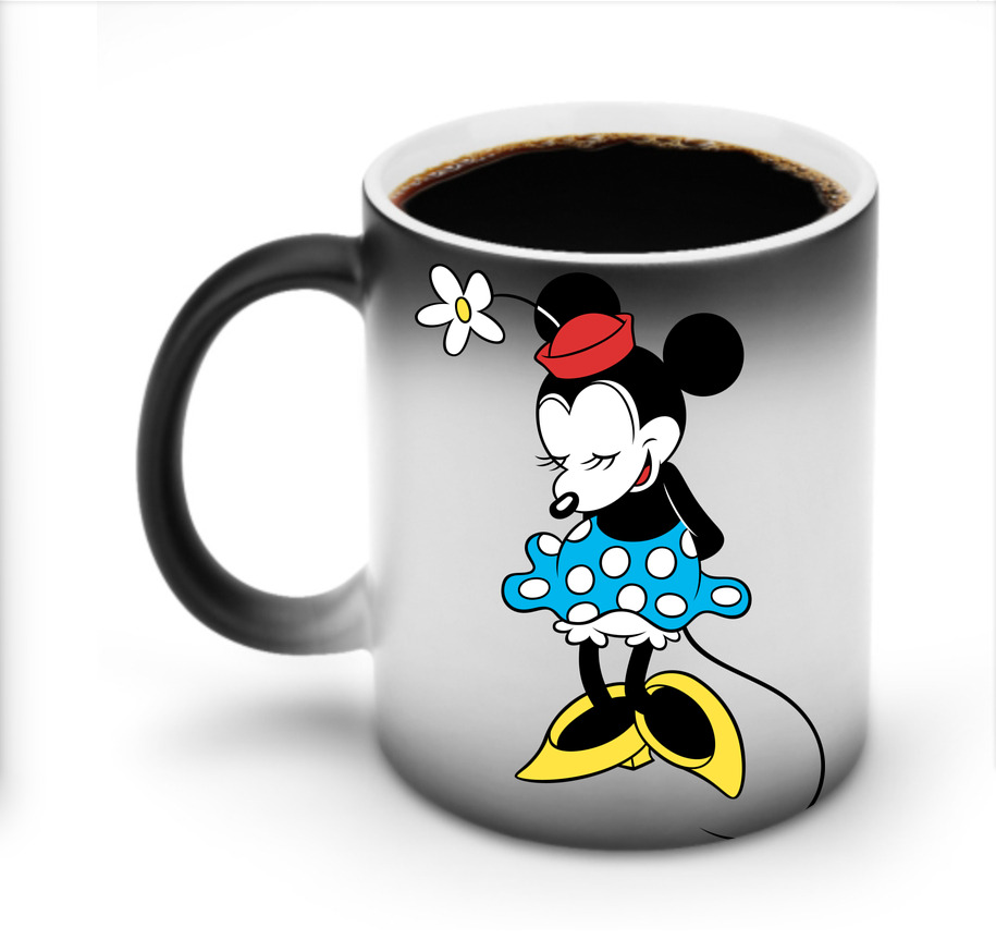 ミッキーマウス Mickey Mouse 温度変色マグカップ