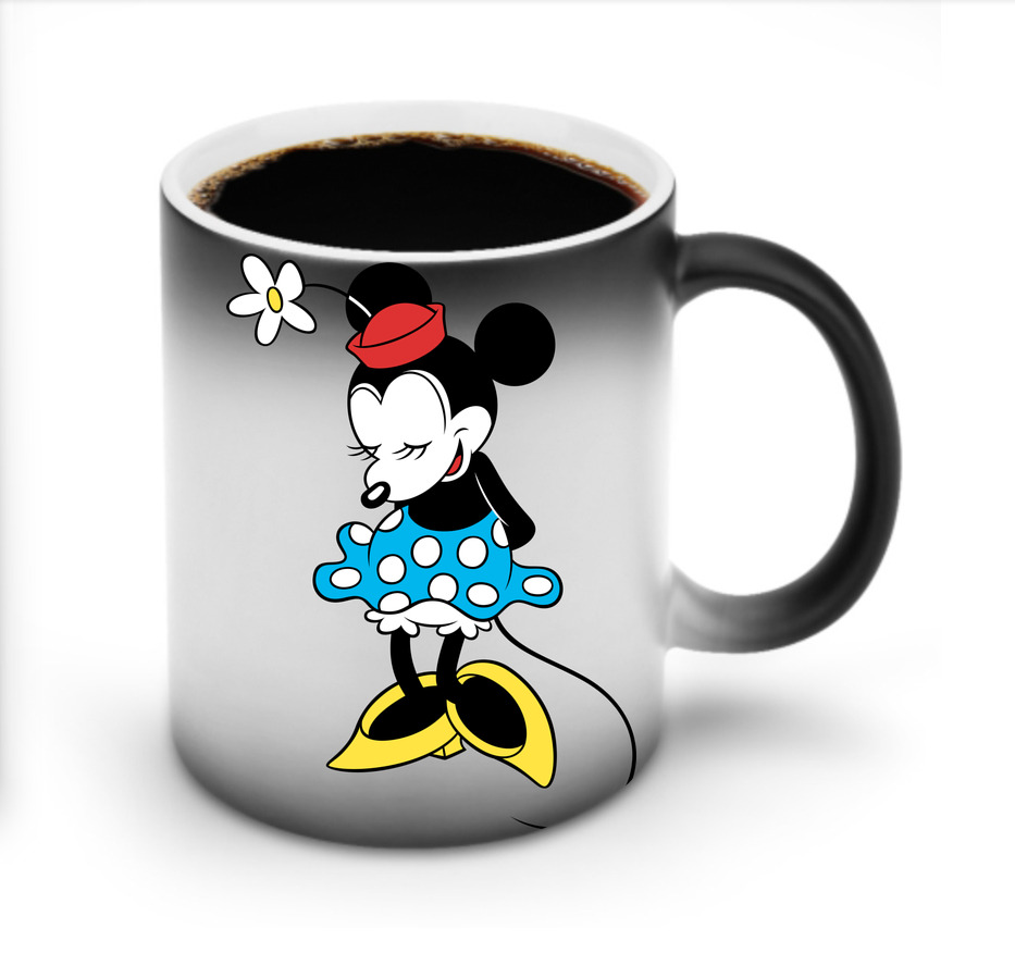 ミッキーマウス Mickey Mouse 温度変色マグカップ