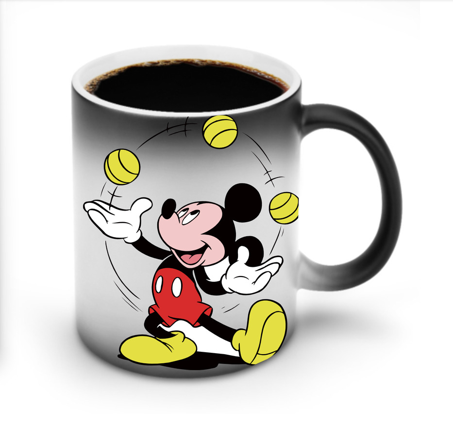 ミッキーマウス Mickey Mouse 温度変色マグカップ