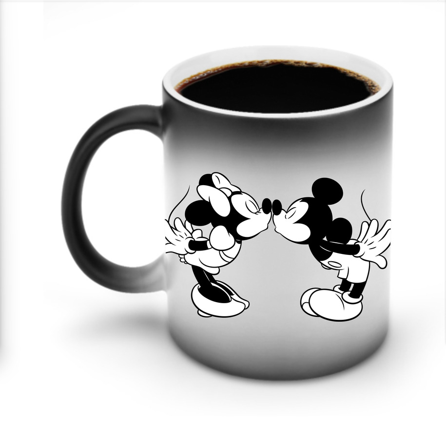 ミッキーマウス Mickey Mouse 温度変色マグカップ