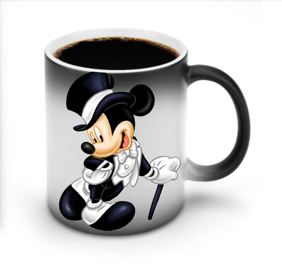 ミッキーマウス Mickey Mouse 温度変色マグカップ