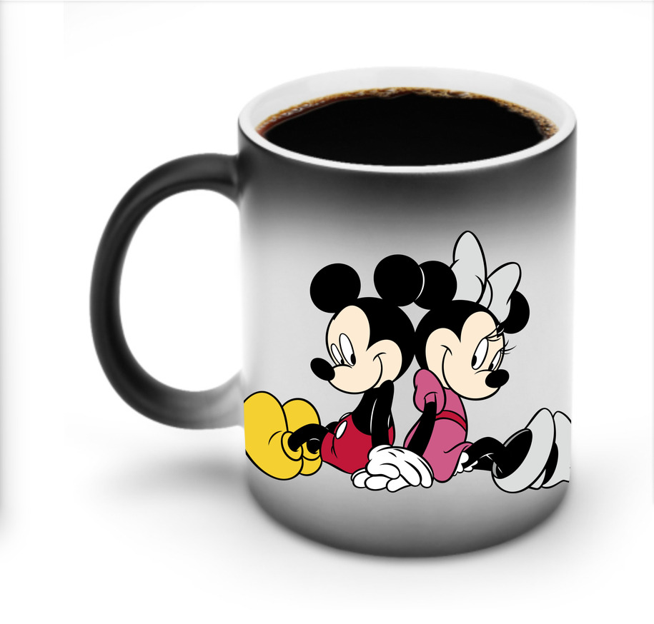 ミッキーマウス Mickey Mouse 温度変色マグカップ
