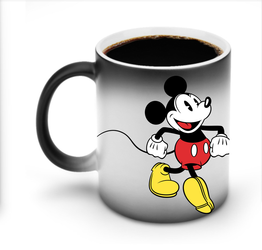 ミッキーマウス Mickey Mouse 温度変色マグカップ