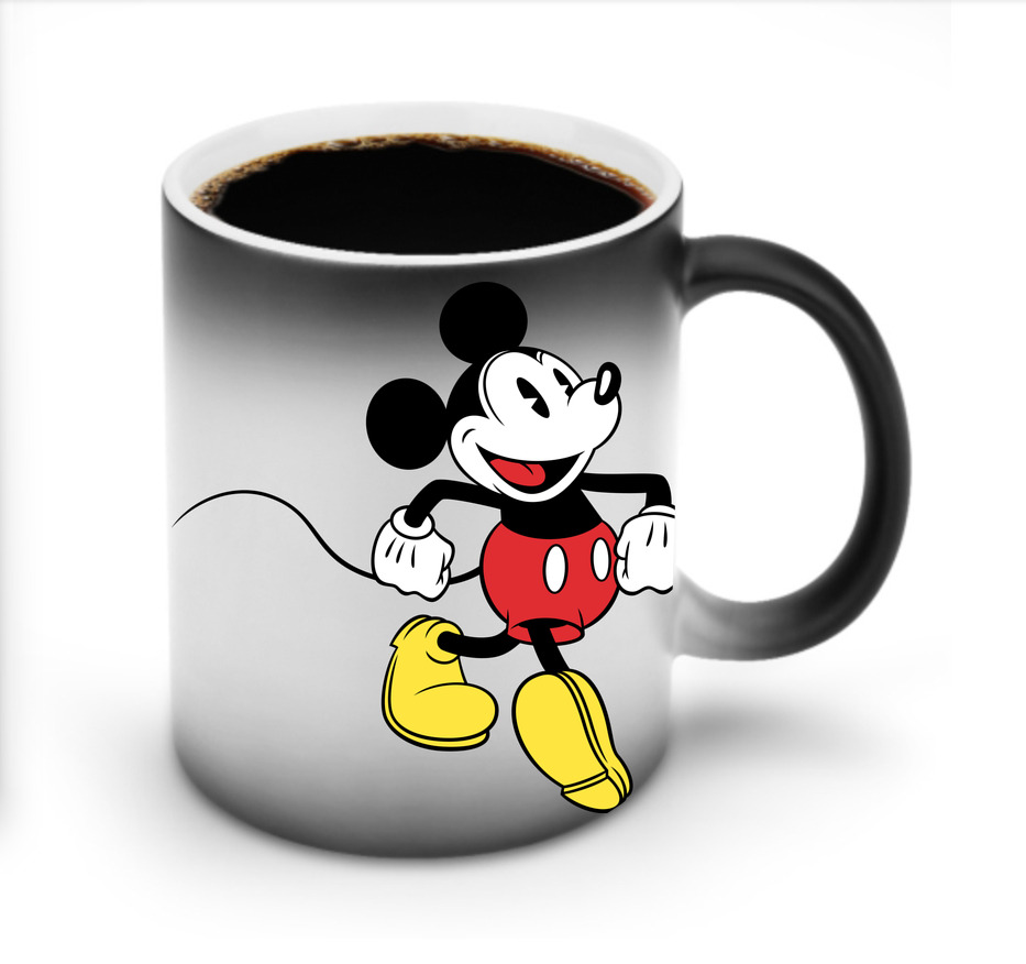 ミッキーマウス Mickey Mouse 温度変色マグカップ