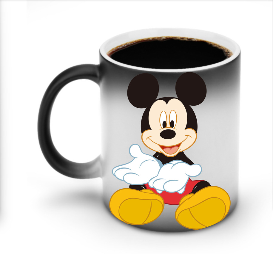 ミッキーマウス Mickey Mouse 温度変色マグカップ