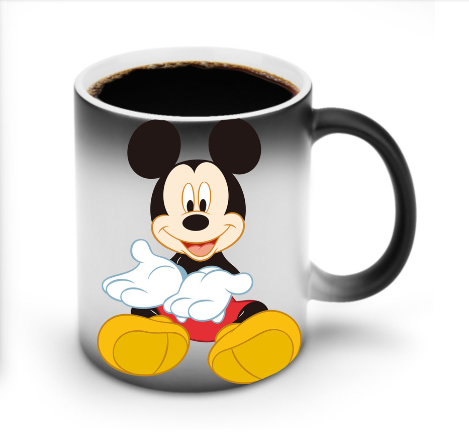 ミッキーマウス Mickey Mouse 温度変色マグカップ