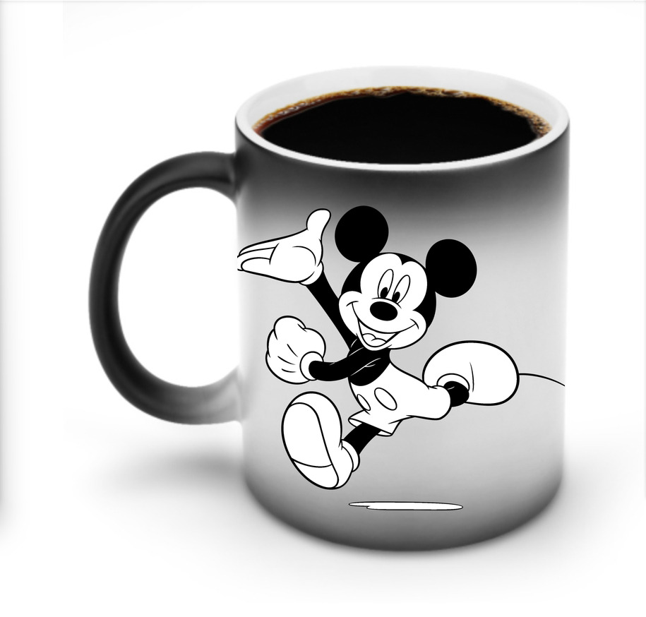 ミッキーマウス Mickey Mouse 温度変色マグカップ
