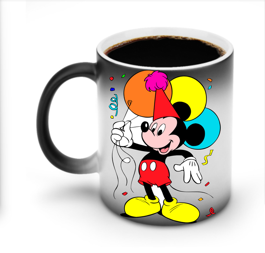 ミッキーマウス Mickey Mouse 温度変色マグカップ