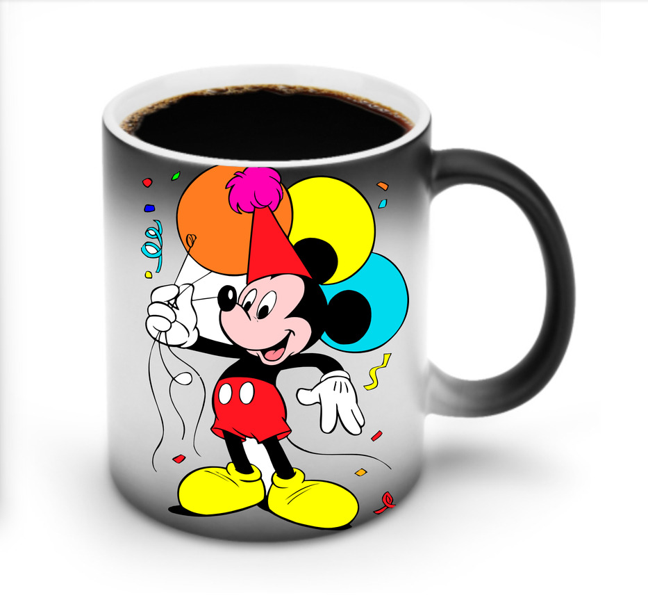 ミッキーマウス Mickey Mouse 温度変色マグカップ